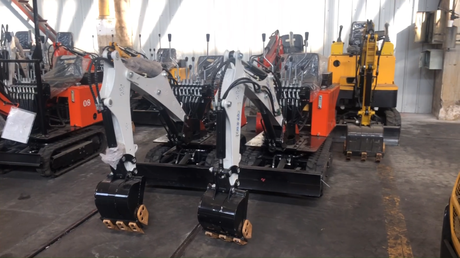 mini digger