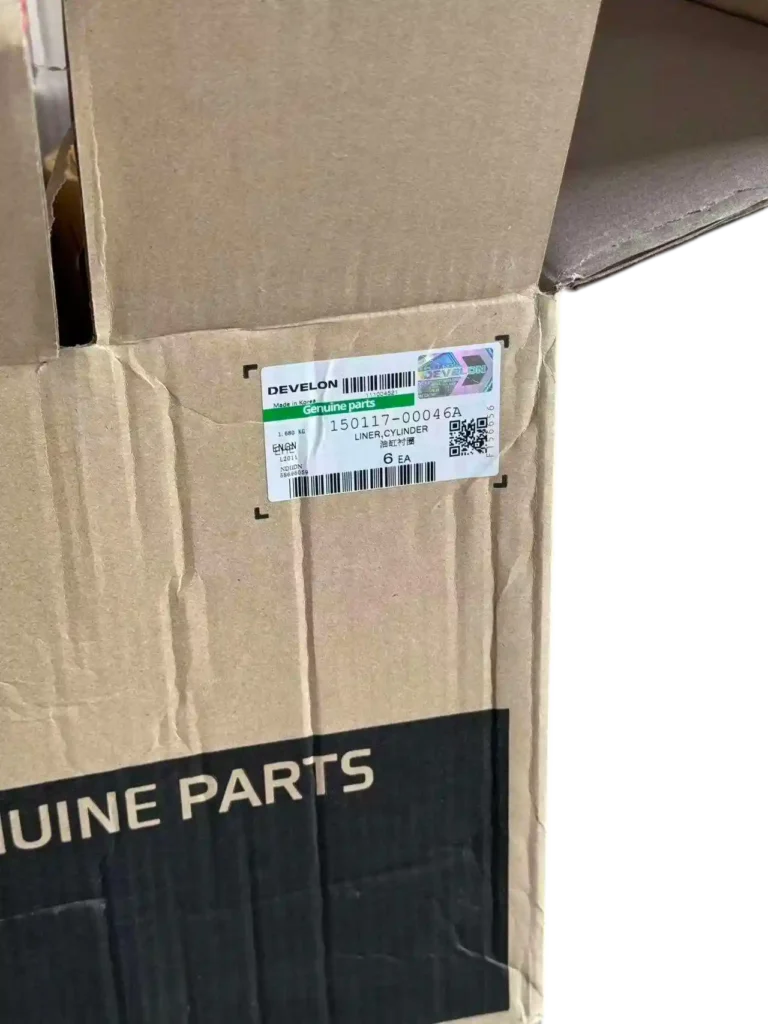 DE12TI Cylinder Liner 150117-00046A 150117-00046 150117-00047 for Develon Doosan (2)