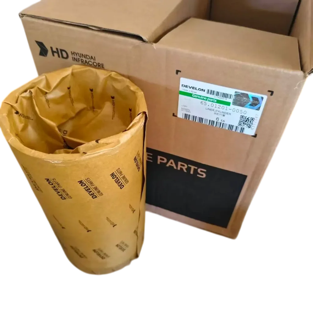 Doosan Develon CYLINDER LINER (Part# 65.01201-0050) for DE08 Engine（2）